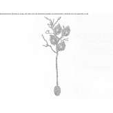 Handmade bronze wall lamp Gjocaj