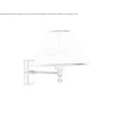 Metal wall lamp Sinopoli