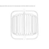 Metal LED wall lamp Sagres