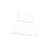 Aluminum LED wall lamp Celalli