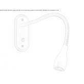 Adjustable metal LED wall lamp Lennox