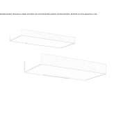 Aluminum LED wall lamp Vrontou