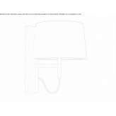 Steel and fabric LED wall lamp with fixed arm Casarano