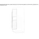 Glass wall lamp Benowa