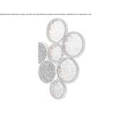 Ręcznie wykonany kinkiet LED z brązu Chupaca