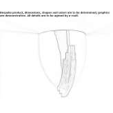 Metal wall lamp Spandau