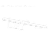 Adjustable metal LED wall lamp Calden