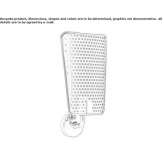 Metal wall lamp with a fixed arm Pocone