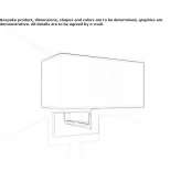 Textile wall lamp with a fixed arm Oltu
