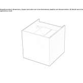 Aluminum LED wall lamp Pelopi