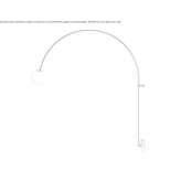 Brass LED wall lamp Dabeiba