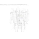 Glass wall lamp Sarisap