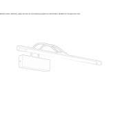 Metal LED wall lamp Akkent