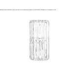 Glass wall lamp Stitina