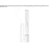 Metal wall lamp Guia