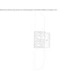 Wall lamp made of glass and metal Pleven