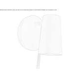 Adjustable LED wall lamp Irigny