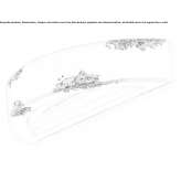 Halogen-ceramic wall lamp Kabala