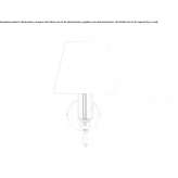 Fabric wall lamp Waubach
