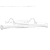 Adjustable metal mirror lamp Lanjaron