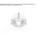 Brass wall lamp Bellmere