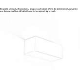 Plaster wall lamp Adler