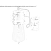 Ceramic wall lamp with a fixed arm Kildeer