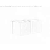 Dimmable wall lamp in extruded aluminum Boise