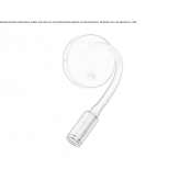 Powder-coated aluminum reading lamp with swing arm Moheda