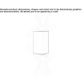 Aluminiowa lampa ścienna Nuneaton
