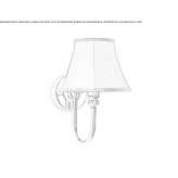 Lampa ścienna do łazienki Rosemont