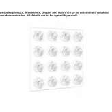 Plaster wall lamp Vernioz