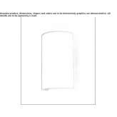 Plaster wall lamp Tregaron