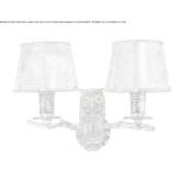 Brass wall lamp with fixed arm Verea