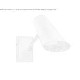 Regulowana mosiężna lampa ścienna Bryant