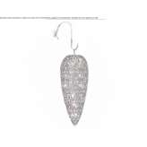 Wall lamp with crystals Crezancy