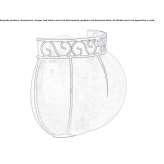 Murano glass wall lamp Secaucus