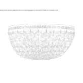 Crystal wall lamp Kotdefe