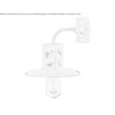 Ceramic wall lamp with a fixed arm Kildeer