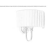 Lampa ścienna do łazienki Retsag