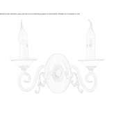 Metal wall lamp Bigadic