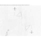 Metal wall lamp Guer