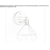 Ściemnialna lampa ścienna LED Velaines