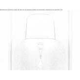 Powder-coated aluminum wall lamp Setubal