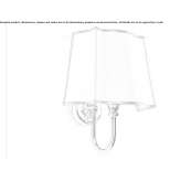 Wall lamp for the bathroom Galan