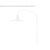 Lampa ścienna z forniru drewnianego Ljubin