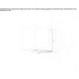 Wall lamp made of opal glass Salcha