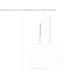 Porcelanowa lampa ścienna LED z funkcją ściemniania Guara
