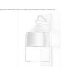 Handmade, dimmable LED wall lamp Deri