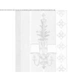 Żarowa mosiężna lampa ścienna Rive
